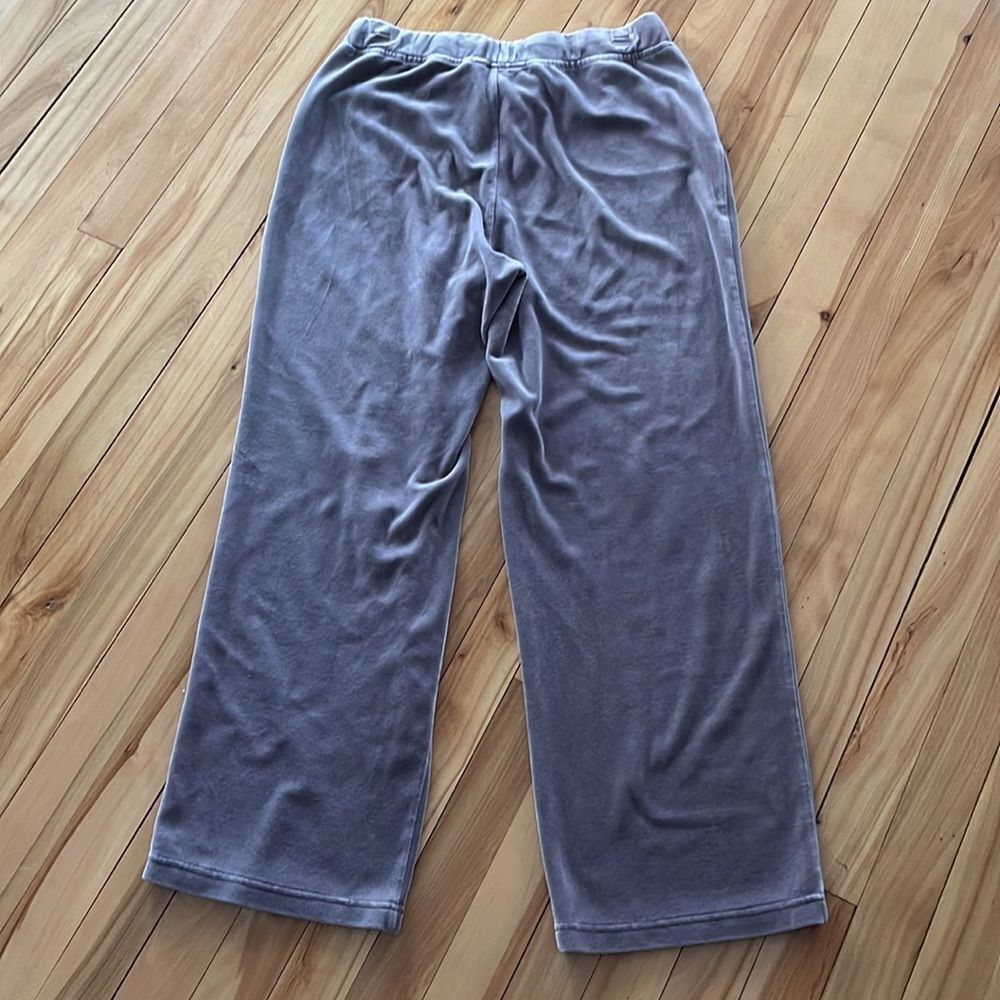 Talbots Soft Stretch Velour Drawstring Straight L… - image 3